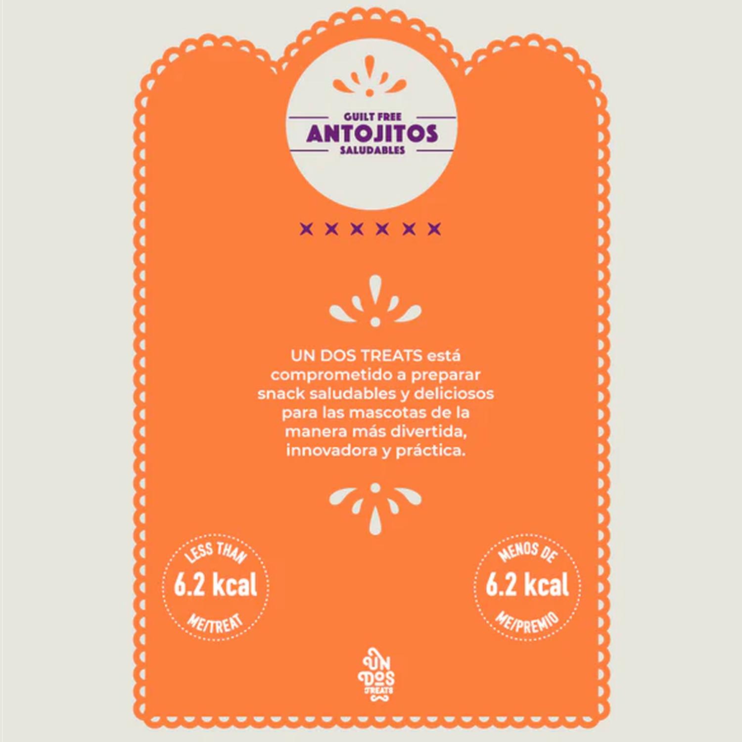Un Dos Treats Guilt Free premio para perro Enchiladas 156gr | G.Valkyria - imagen 5