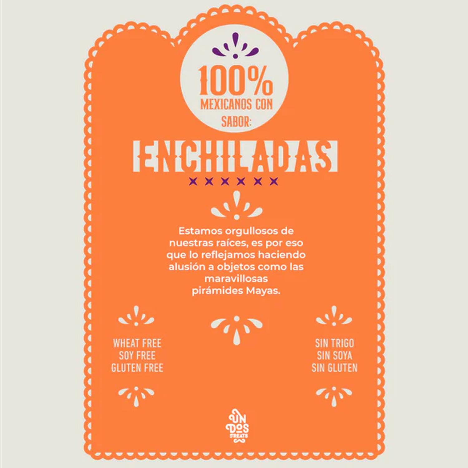 Un Dos Treats Guilt Free premio para perro Enchiladas 156gr | G.Valkyria - imagen 6