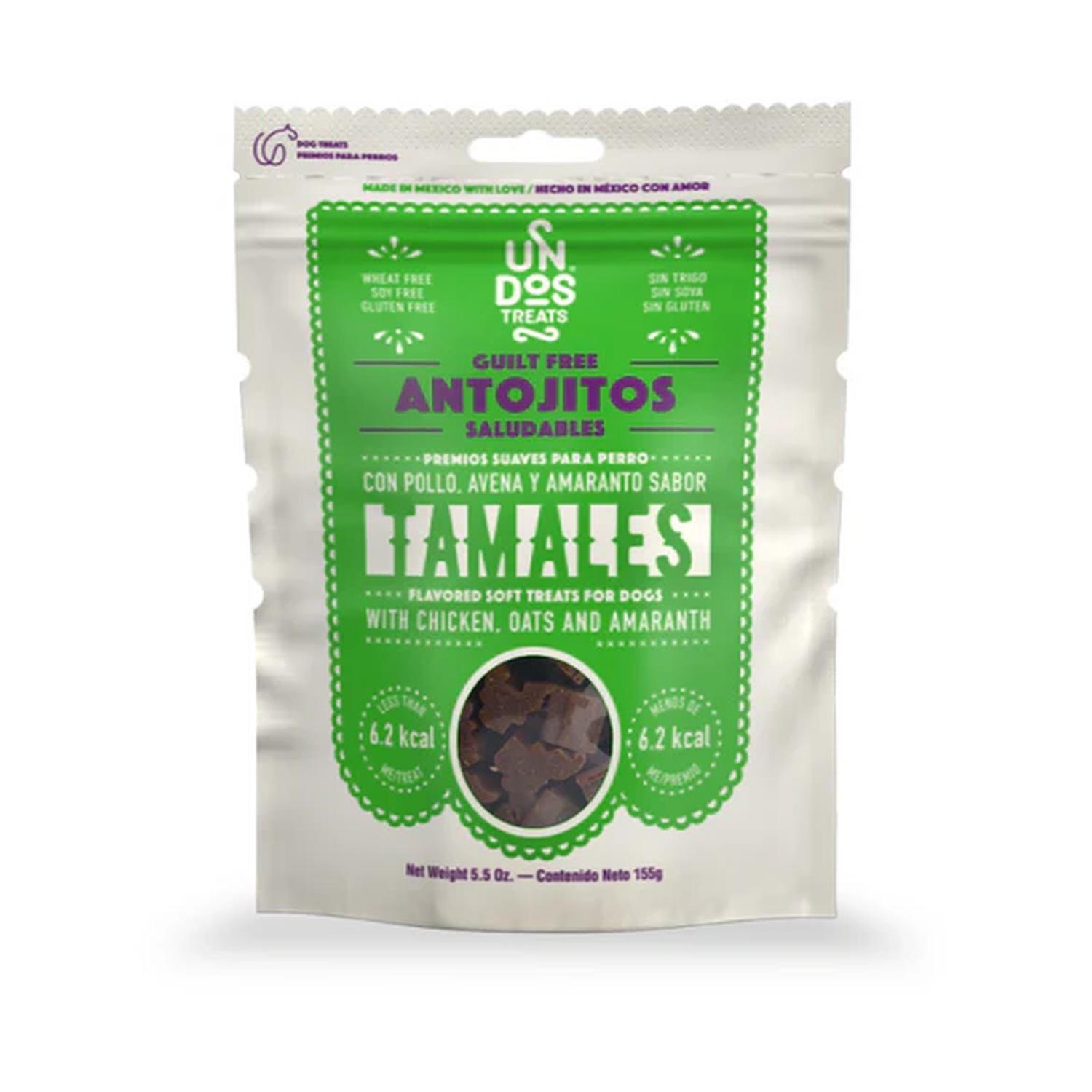 Un Dos Treats Guilt Free premio para perro tamales 156gr | G.Valkyria - imagen 1