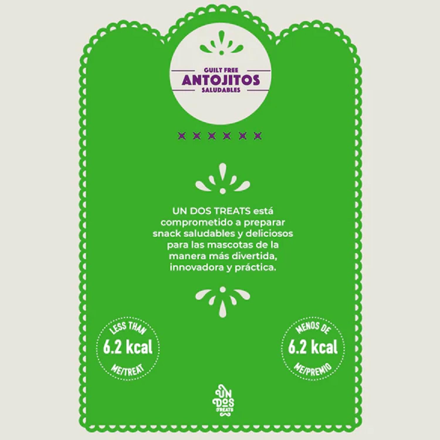 Un Dos Treats Guilt Free premio para perro tamales 156gr | G.Valkyria - imagen 5
