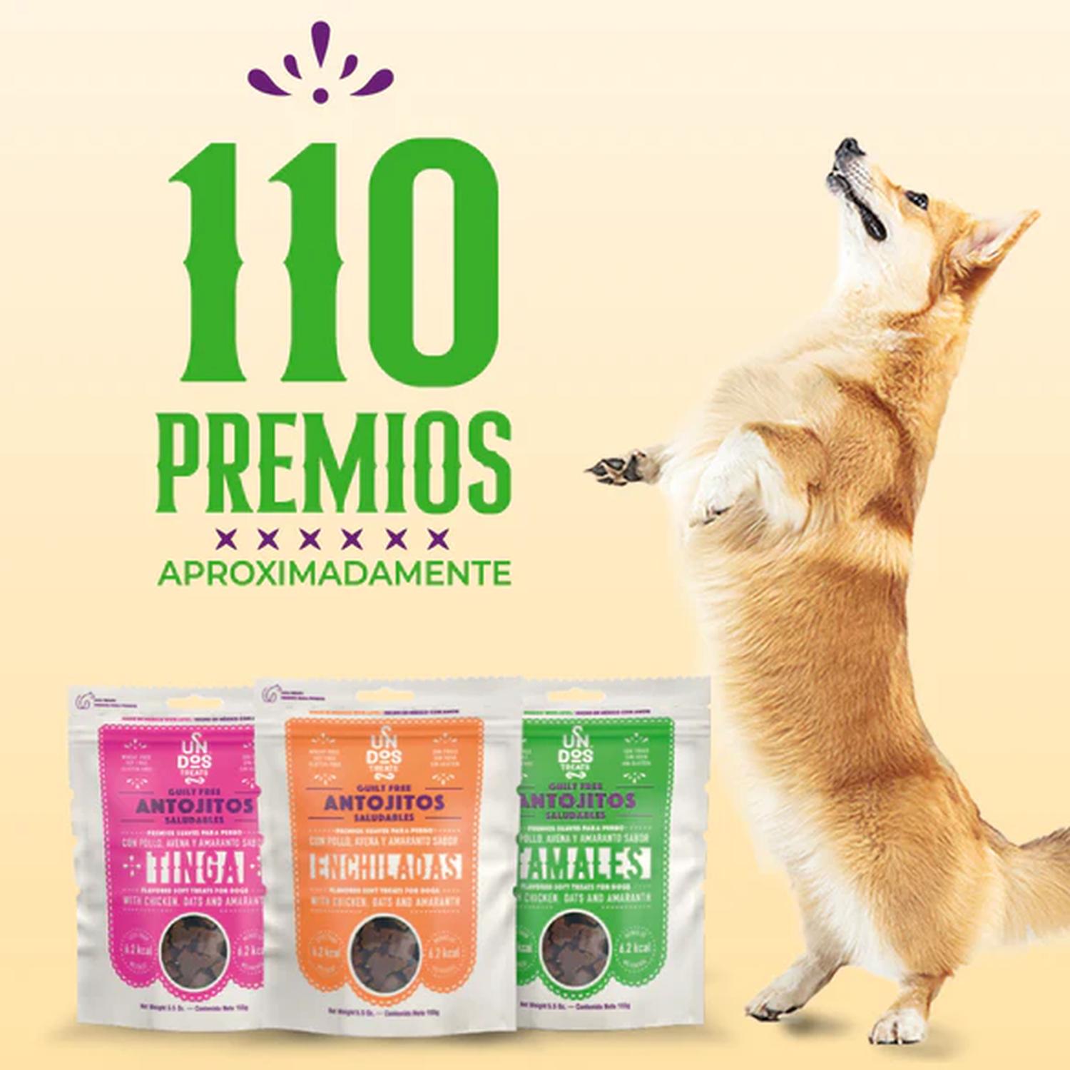 Un Dos Treats Guilt Free premio para perro tamales 156gr | G.Valkyria - imagen 8