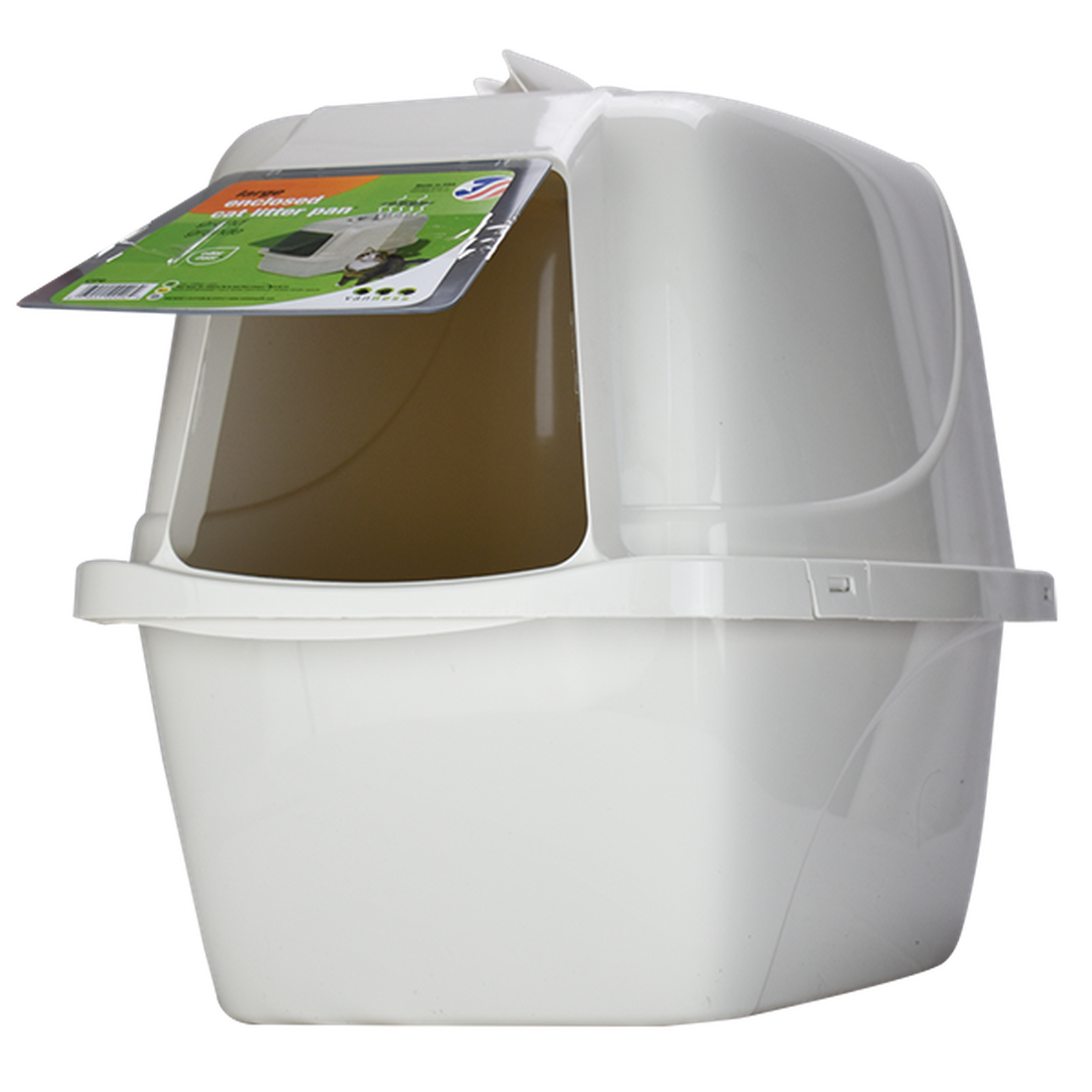 Arenero para gato Van Ness cubierto con puerta 49x37x43 | G.Valkyria - imagen 1