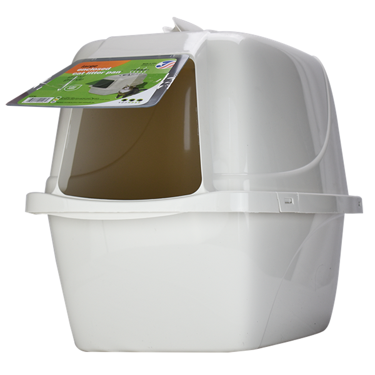 Arenero para gato Van Ness cubierto con puerta 49x37x43 | G.Valkyria - imagen 1