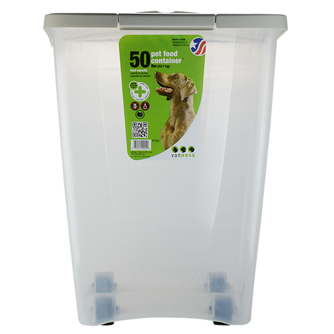 Van Ness contenedor de alimento croquetas de perro 22 kilos | G.Valkyria - imagen 1