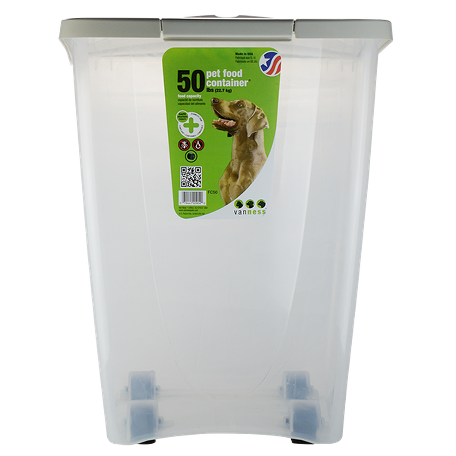 Van Ness contenedor de alimento croquetas de perro 22 kilos | G.Valkyria - imagen 1