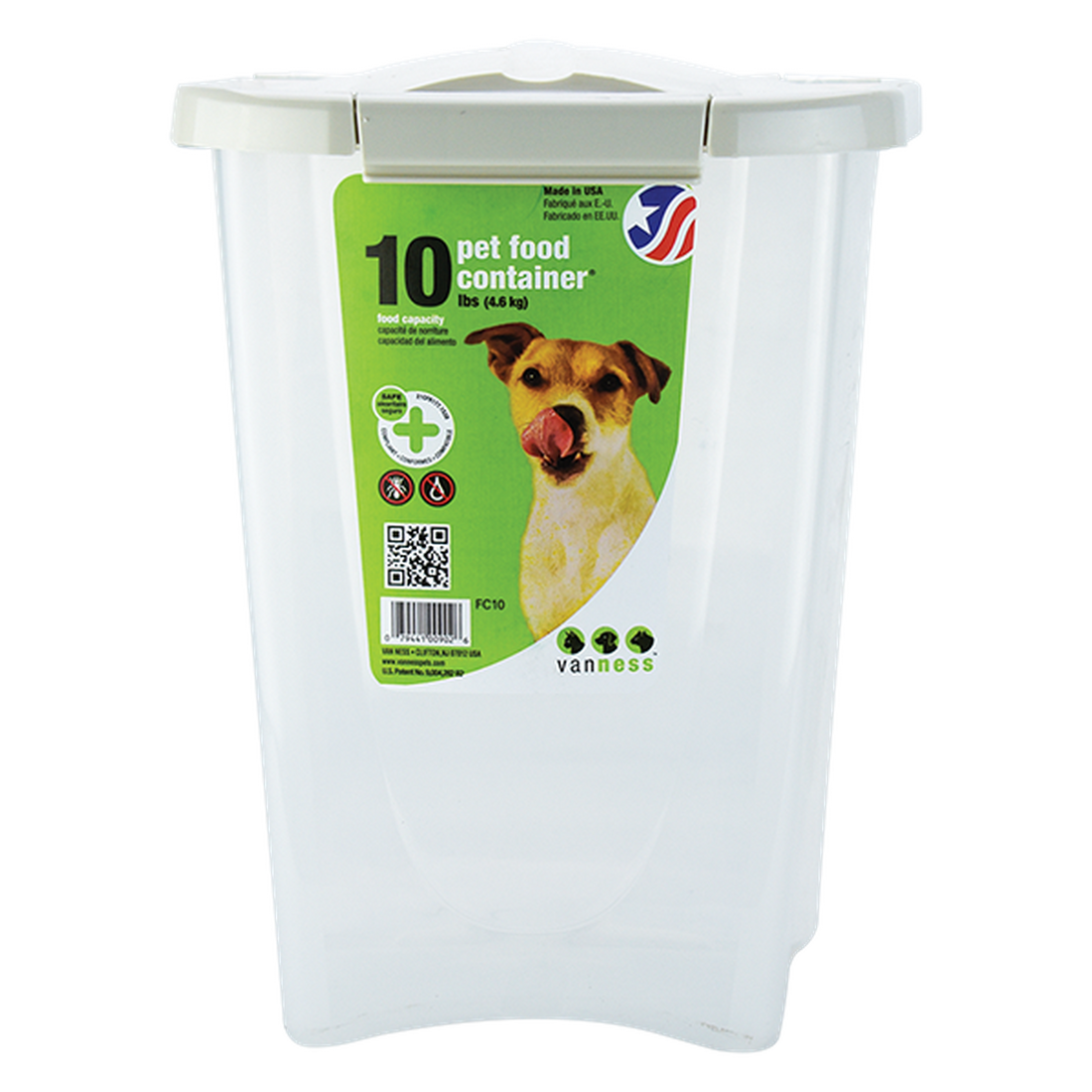 Van Ness contenedor de alimento croquetas de perro 4.5 kilos | G.Valkyria - imagen 1
