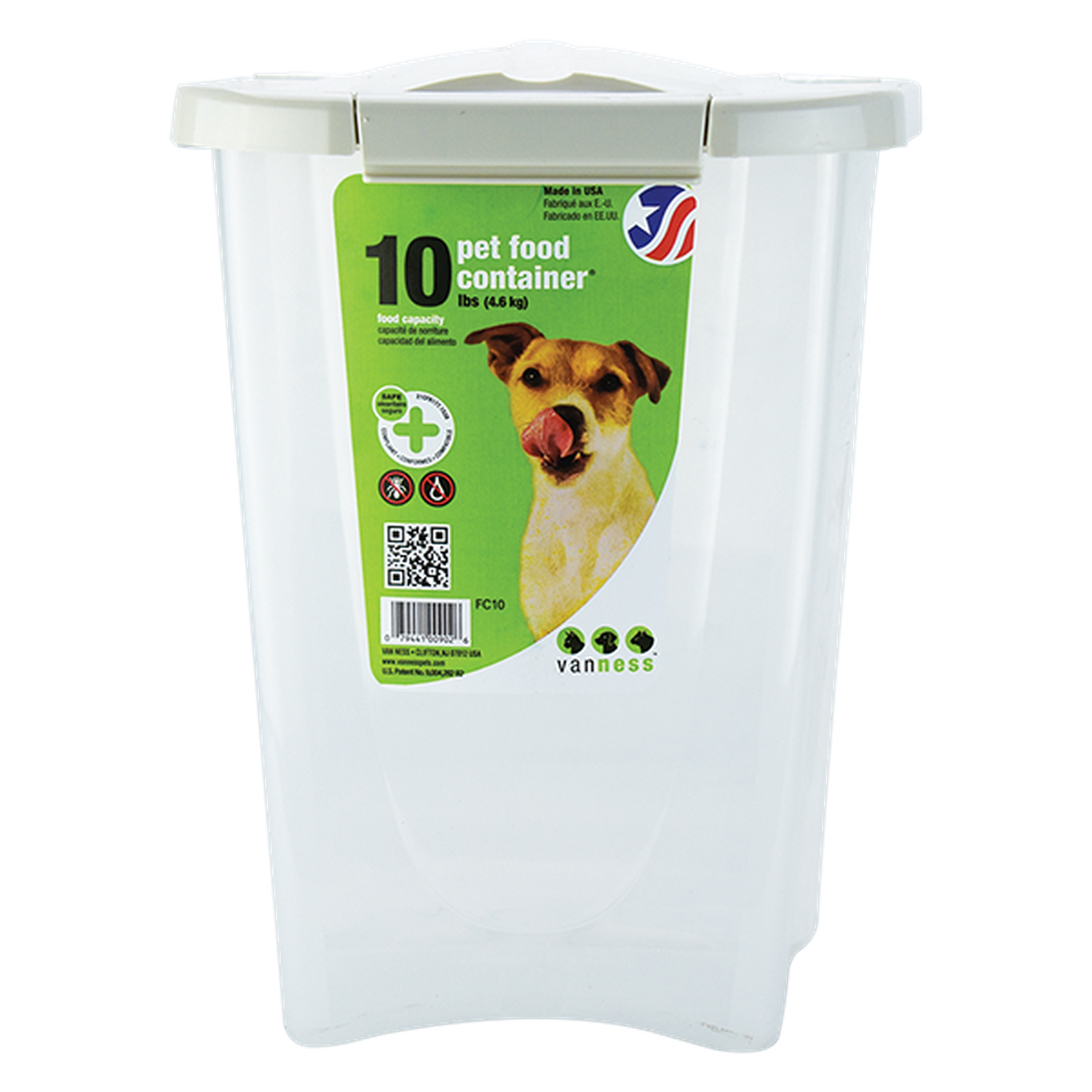 Van Ness contenedor de alimento croquetas de perro 4.5 kilos | G.Valkyria - imagen 1
