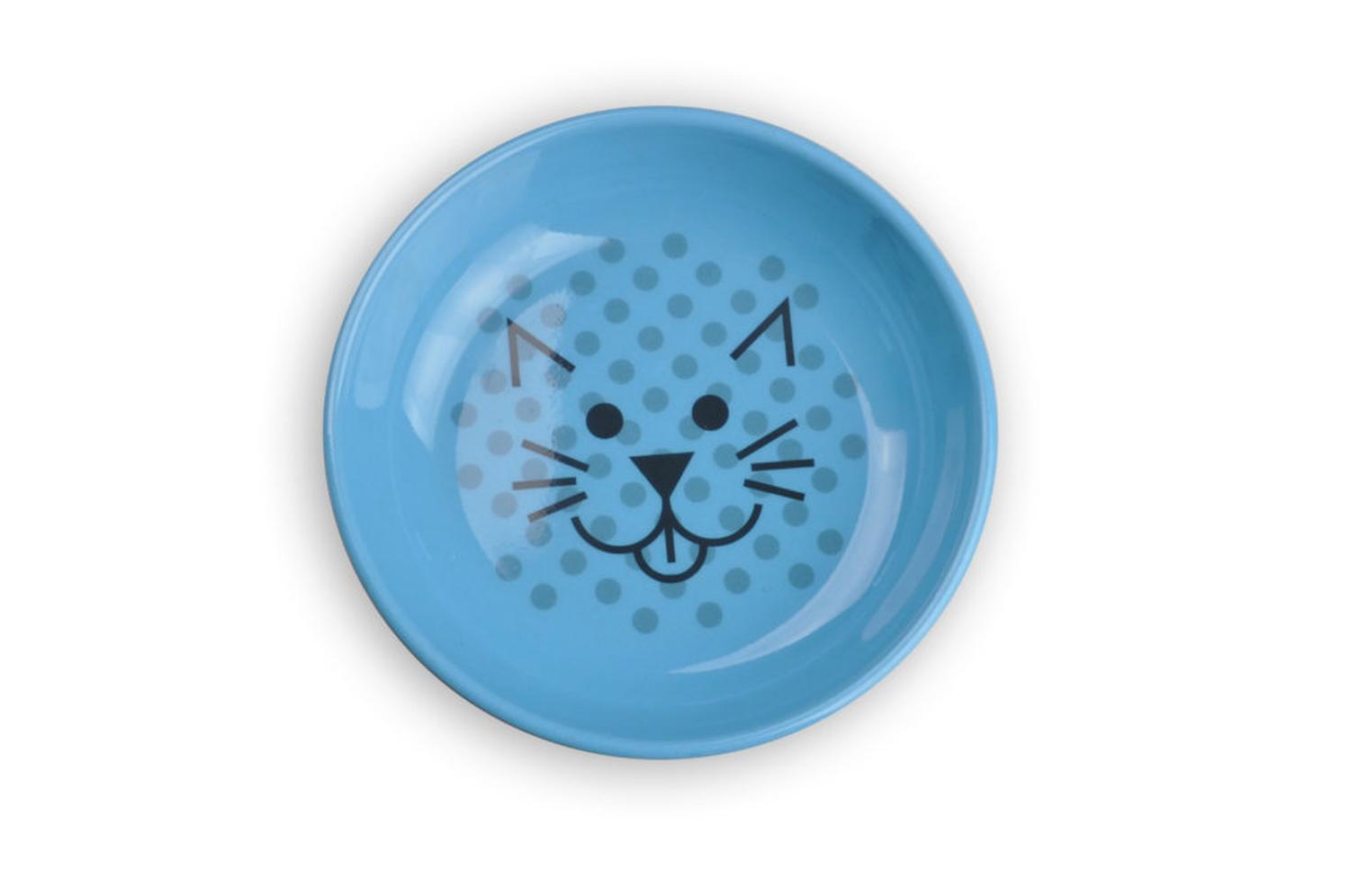 Van Ness plato para gatos ecoware antiderrapante 236ml azul | G.Valkyria - imagen 2