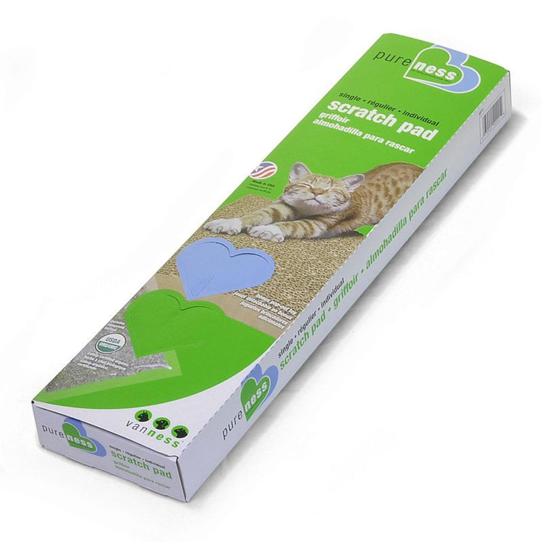 Tapete Rascador Para Gato Sencillo De Van Ness con catnip | G.Valkyria - imagen 1