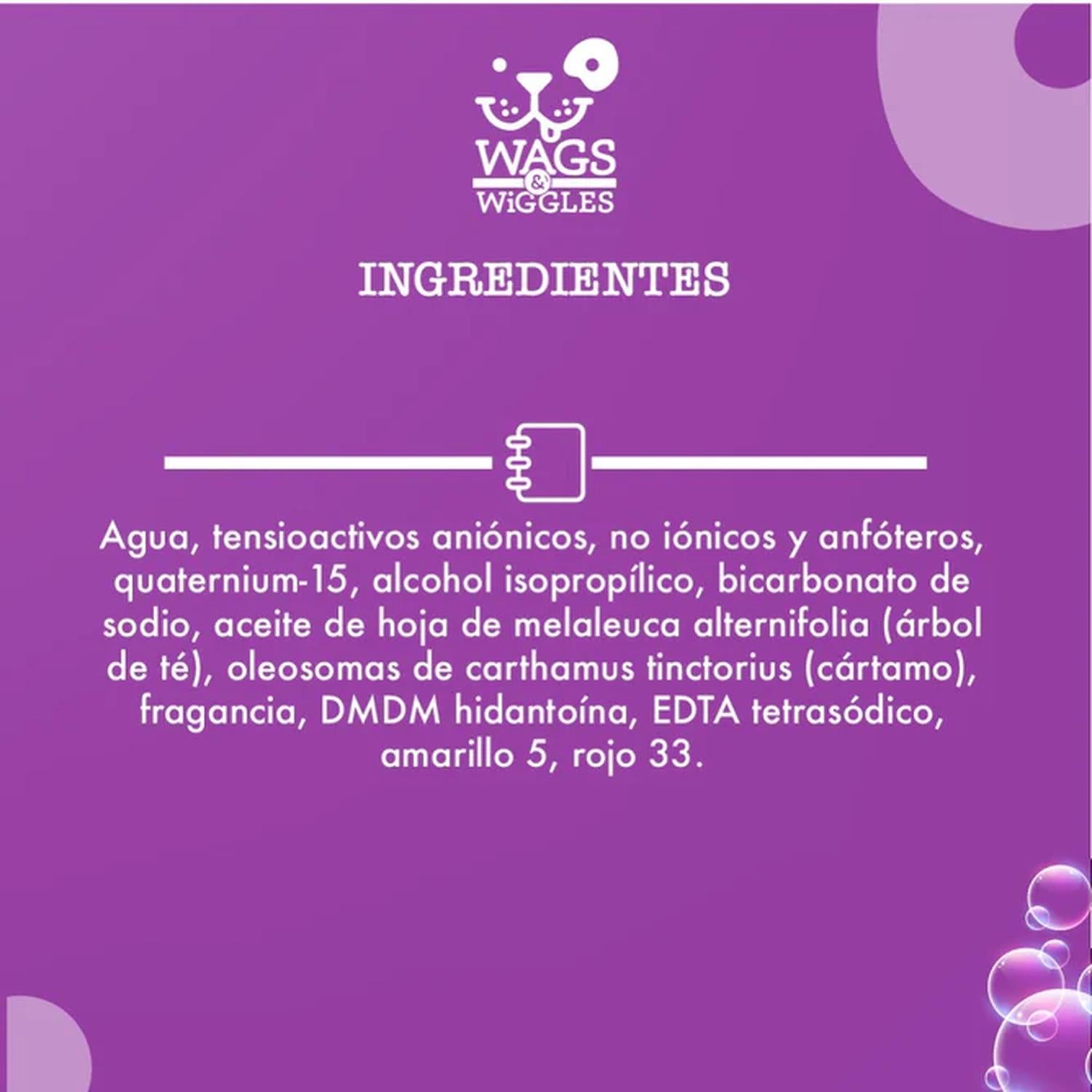Shampoo Desodorante Refrescante Perro Wags & Wiggles 473 mL de Wags and Wiggles | G.Valkyria - imagen 4