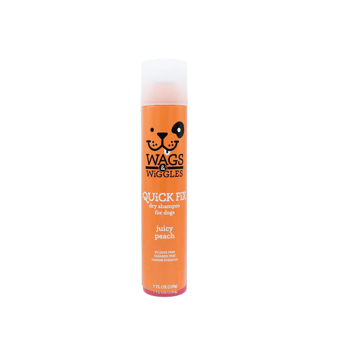 Wags & Wiggles Shampoo seco perros quita grasa melocotón 198g de Wags and Wiggles | G.Valkyria - imagen 1