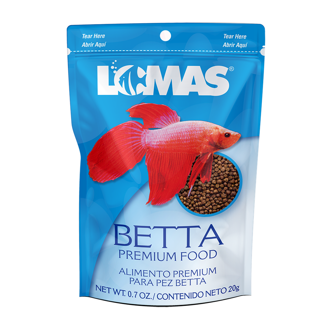 Alimento para peces Betta sobre Wardley de 20 gr | G.Valkyria - imagen 1