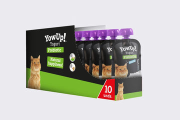 Yowup Yogurt Premio para gatos prebiotics sabor natural 10pzs de YowUp! | G.Valkyria - imagen 1