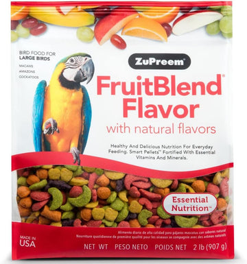 Zupreem alimento Fruitblend guacamaya, amazona, cacatúa 907g | G.Valkyria