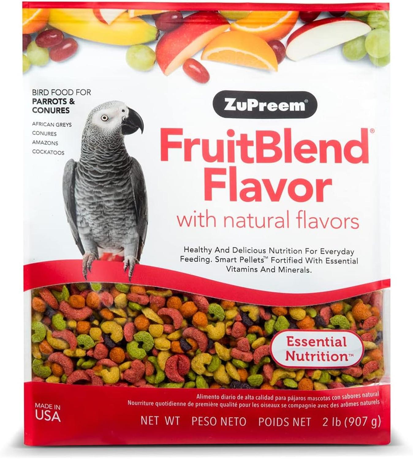 Zupreem alimento Fruitblend loro, conuro, amazona, cacatúa 907g | G.Valkyria - imagen 2