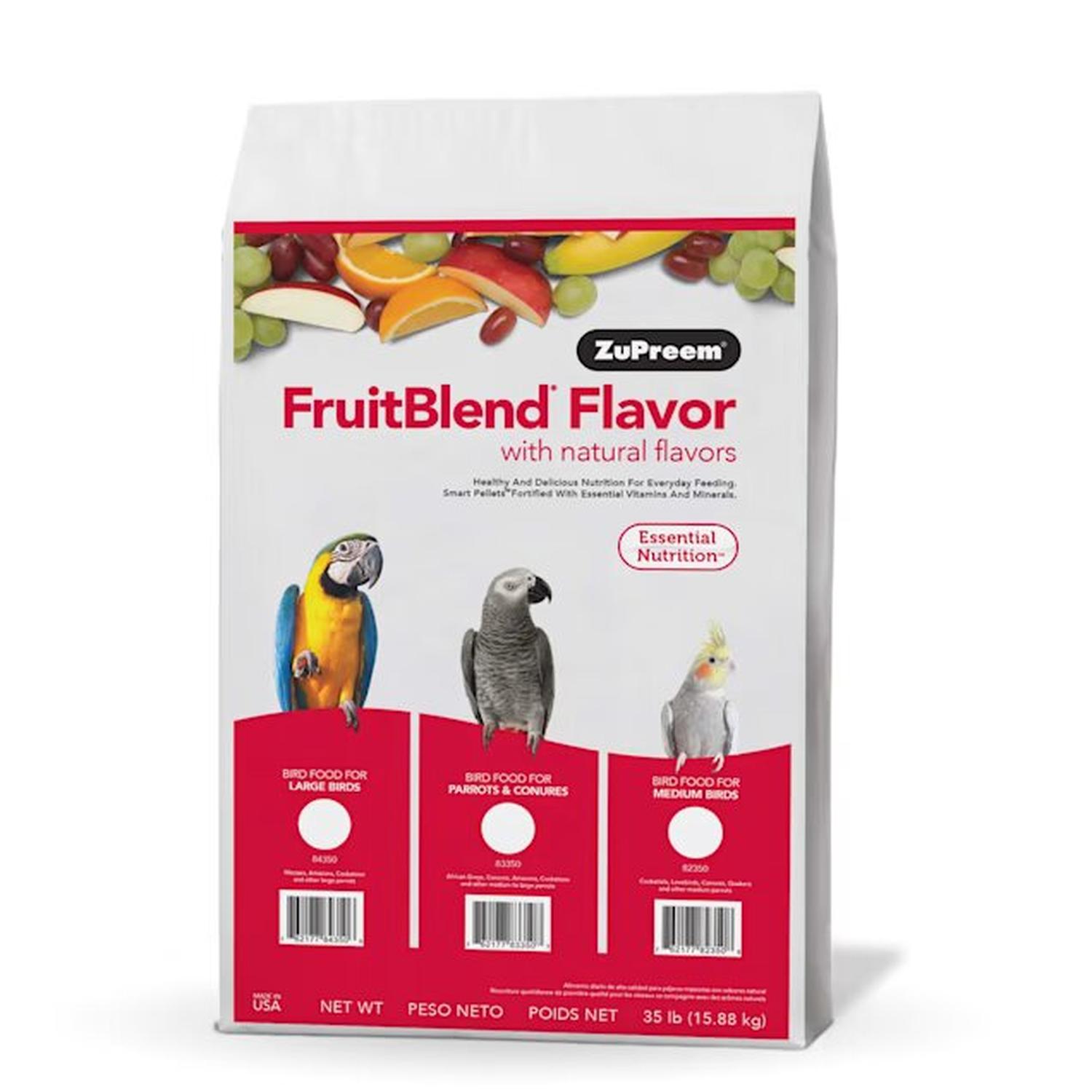 Alimento frutal Zupreem Aves Fruitblend L Guacamaya 15.87 kg | G.Valkyria - imagen 1