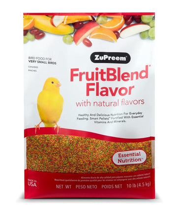 Alimento frutal Zupreem Aves Fruitblend XS Canarios 4.53 kg | G.Valkyria - imagen 1