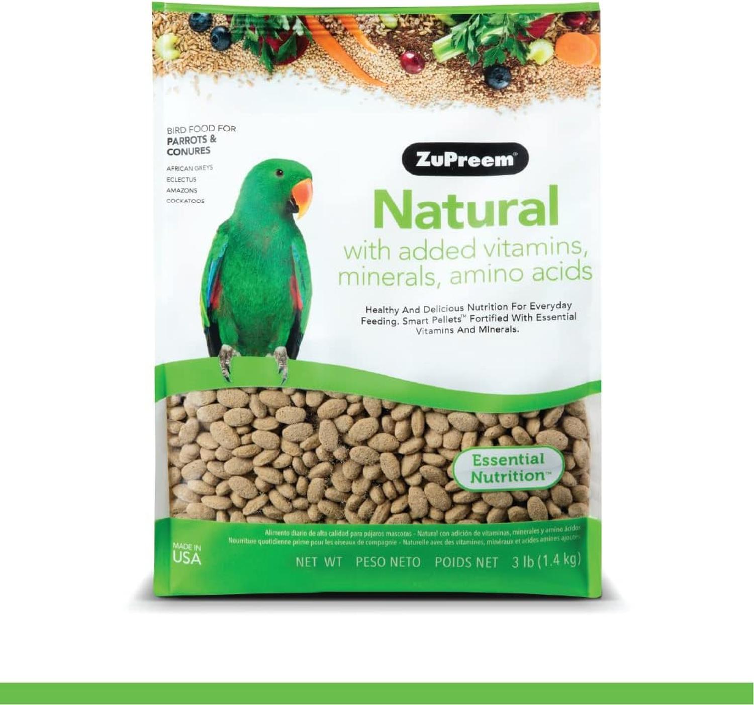 Zupreem alimento Natural amazona, cacatúa, loro, eclectus 1.36 | G.Valkyria - imagen 3