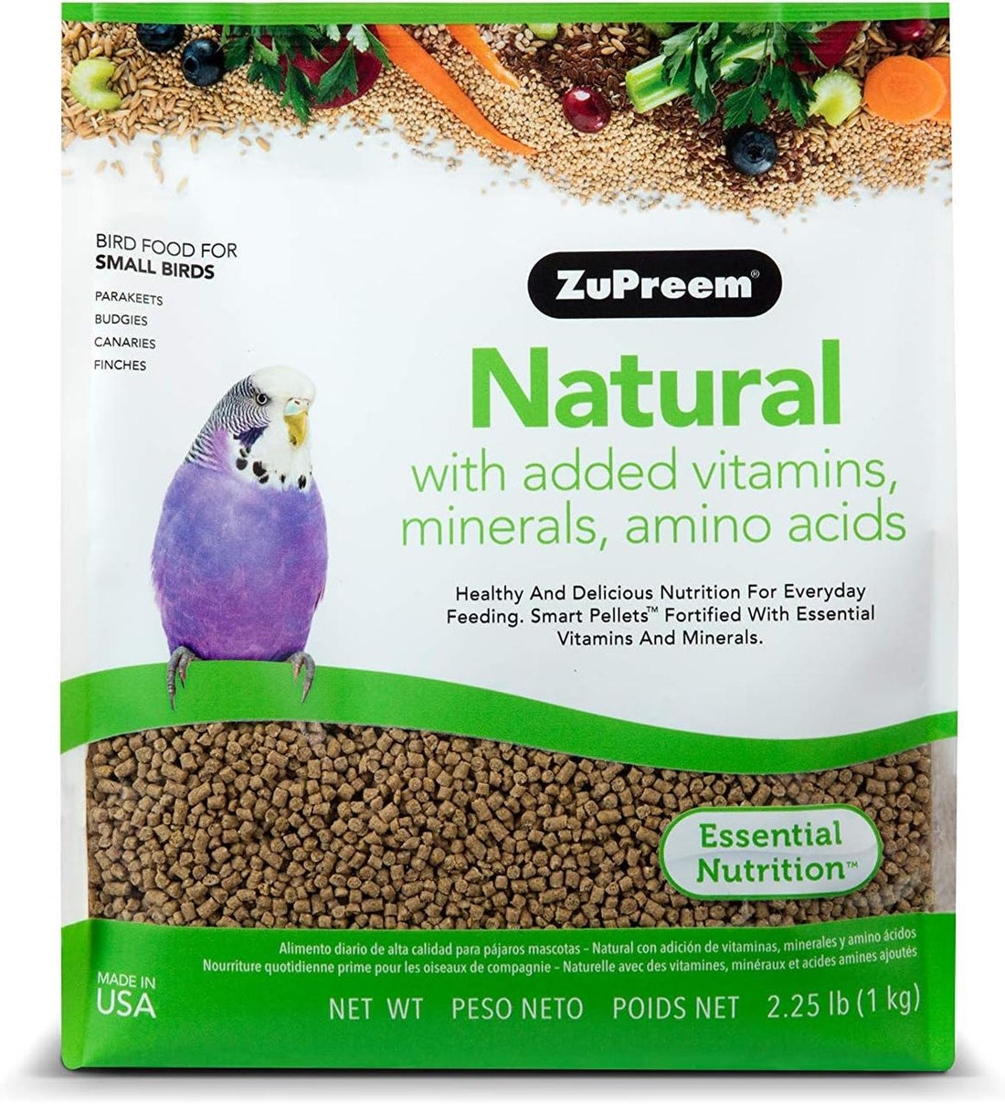 Zupreem alimento Natural canario, finch, periquitos 1 kg | G.Valkyria