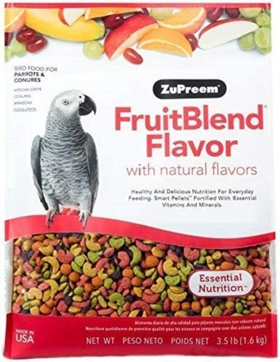 Alimento Premium Zupreem FruitBlend Loro y Conuro 1.58 kg | G.Valkyria