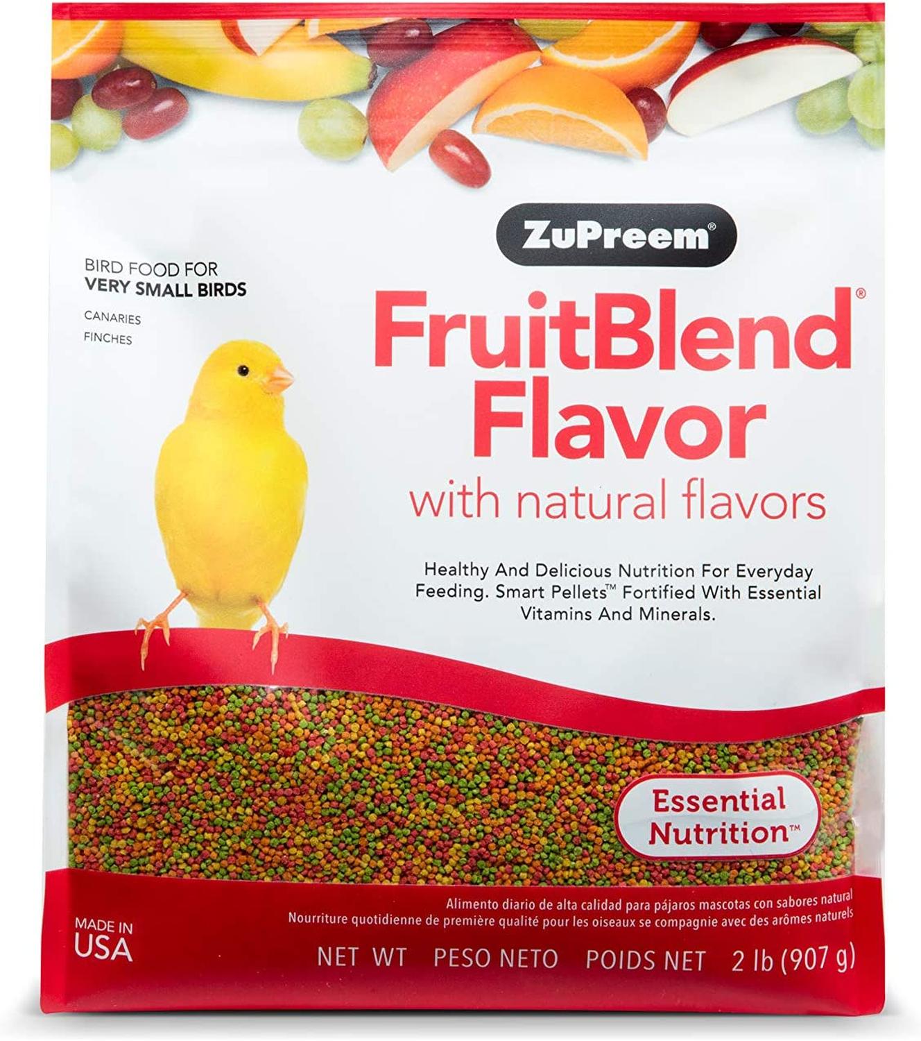 Alimento Premium Zupreem FruitBlend XS Canario 907g frutas | G.Valkyria - imagen 3