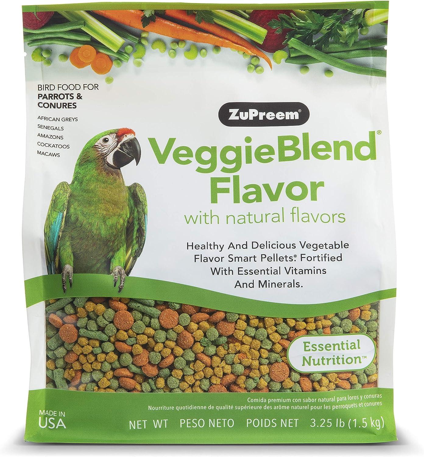 Zupreem alimento VeggieBlend loro, guacamaya, cacatúa, amazona 1.5kg | G.Valkyria - imagen 1